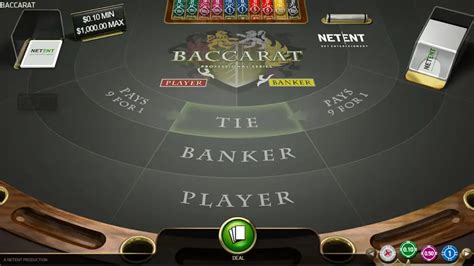 jogar baccarat online grátis